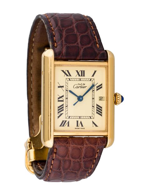 cartier tank watches